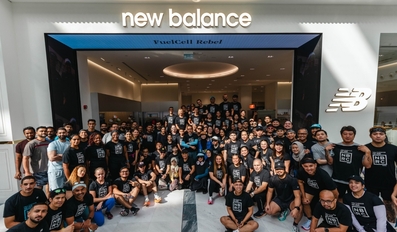 New Balance celebrates latest store opening in Place Vendome in Doha